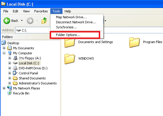 Folder-Option