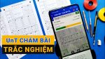 Chấm bài trắc nghiệm bằng điện thoại